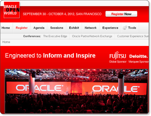 Oracle OpenWorld 2012
