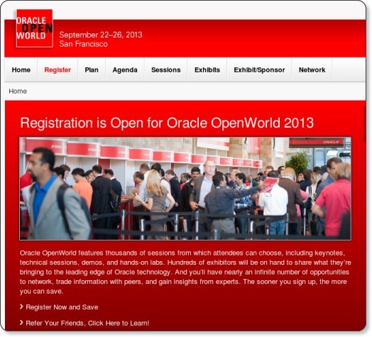 Oracle OpenWorld 2013