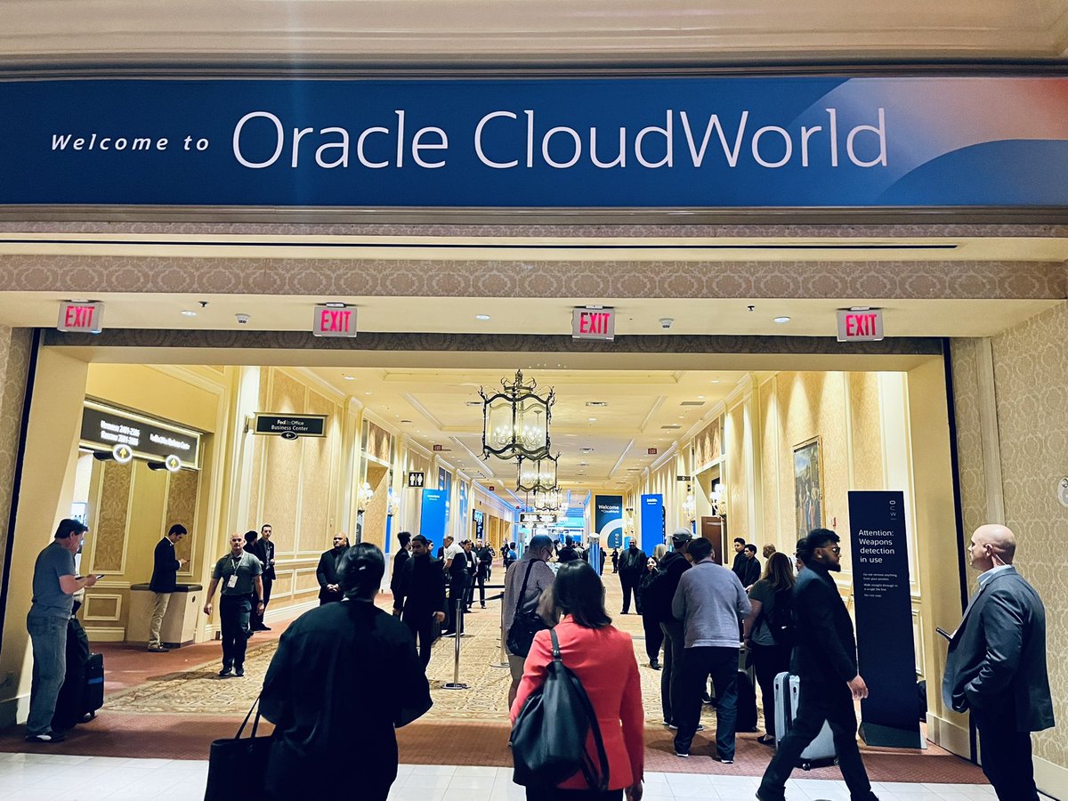Oracle CloudWorld 2022 ラスベガスの様子をTweetまとめ＋ブログでレポート！